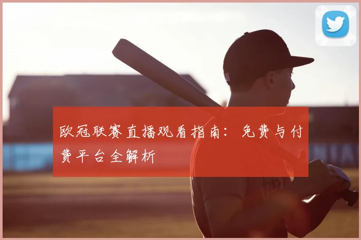 欧冠联赛直播观看指南：免费与付费平台全解析